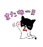 Neko Neko スタンプ (ネガ＆ポジ)（個別スタンプ：5）