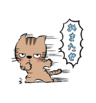 Neko Neko スタンプ (ネガ＆ポジ)（個別スタンプ：18）