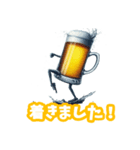 踊るビールちゃん（個別スタンプ：6）