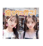 オタ恋スタンプ 百合女子編（個別スタンプ：13）