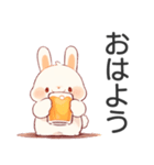 酒うさぎ【酒クズ・ビール】（個別スタンプ：11）