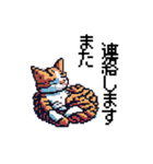 ドット絵の猫たち（個別スタンプ：40）