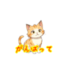 新登場！猫好きのための可愛いLINEスタンプ（個別スタンプ：34）