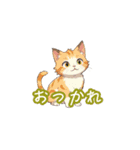 新登場！猫好きのための可愛いLINEスタンプ（個別スタンプ：35）