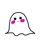 ハロウィンおばけスタンプ手書き（個別スタンプ：16）