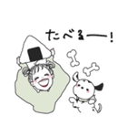 家族に送れるおねえさん（個別スタンプ：2）