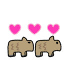 やんわりフワリーズ（個別スタンプ：30）