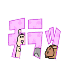 やんわりフワリーズ（個別スタンプ：38）