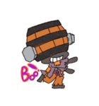 ティラの冒険 ハロウィンバージョン（個別スタンプ：2）