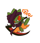 ティラの冒険 ハロウィンバージョン（個別スタンプ：7）