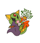 ティラの冒険 ハロウィンバージョン（個別スタンプ：10）