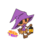 ティラの冒険 ハロウィンバージョン（個別スタンプ：12）