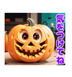 ハッピーハロウィン かぼちゃのジャック！（個別スタンプ：26）