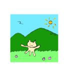 ねこ星人のベーシックスタンプ（個別スタンプ：24）