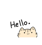 (口の悪い)Hello猫スタンプ黄Ver.（個別スタンプ：16）