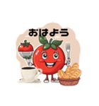トマトちゃんからの元気メッセージ（個別スタンプ：6）