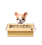 犬（ワンちゃん）のワンチャン頑張るケン！（個別スタンプ：24）