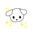 透明わんこのスタンプ（個別スタンプ：13）