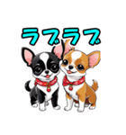 ハッピー犬の日常（個別スタンプ：24）