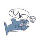 小学生が描いたサメスタンプ（個別スタンプ：4）