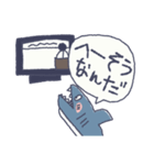 小学生が描いたサメスタンプ（個別スタンプ：8）