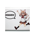 猫耳娘と英会話 かわいい勉強スタンプ（個別スタンプ：16）