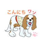 キャバリア犬城（個別スタンプ：5）