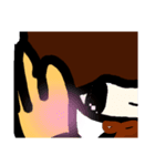 乱暴なすず本 恋愛 ◎（個別スタンプ：35）