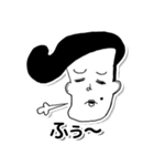 モノクロカーニバルvol.1（個別スタンプ：9）