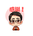 ちょび髭のイケおじLINEスタンプ（個別スタンプ：4）