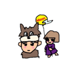 H＆Kスタンプin2023～ハロウィンver～（個別スタンプ：7）