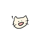 しあわせねこーーー 修正（個別スタンプ：3）