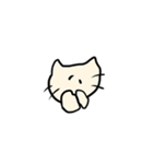 しあわせねこーーー 修正（個別スタンプ：7）