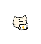 しあわせねこーーー 修正（個別スタンプ：14）