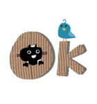 POPなデカ文字✳︎敬語と友達言葉✳︎黒猫（個別スタンプ：12）