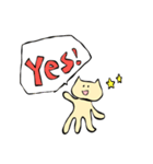 ねこ星人は地球で暮らす（個別スタンプ：3）