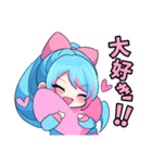 あみりちゃんパーカーバージョン第3弾（個別スタンプ：14）