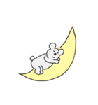 どこだって寝ちゃうくま（個別スタンプ：2）