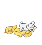 どこだって寝ちゃうくま（個別スタンプ：5）