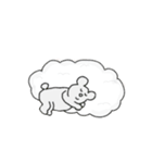 どこだって寝ちゃうくま（個別スタンプ：7）