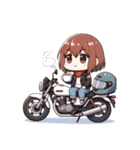 かわいいバイクスタンプ（個別スタンプ：1）