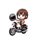 かわいいバイクスタンプ（個別スタンプ：11）