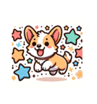 かわいいコーギー犬スタンプ（個別スタンプ：2）