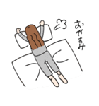 ゆるい女子大生（個別スタンプ：7）