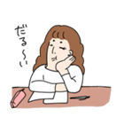 ゆるい女子大生（個別スタンプ：11）