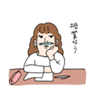 ゆるい女子大生（個別スタンプ：13）