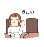 ゆるい女子大生（個別スタンプ：14）