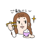 ゆるい女子大生（個別スタンプ：15）