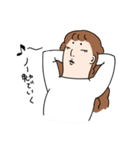 ゆるい女子大生（個別スタンプ：18）