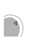 顔文字な人Vol.2（個別スタンプ：25）